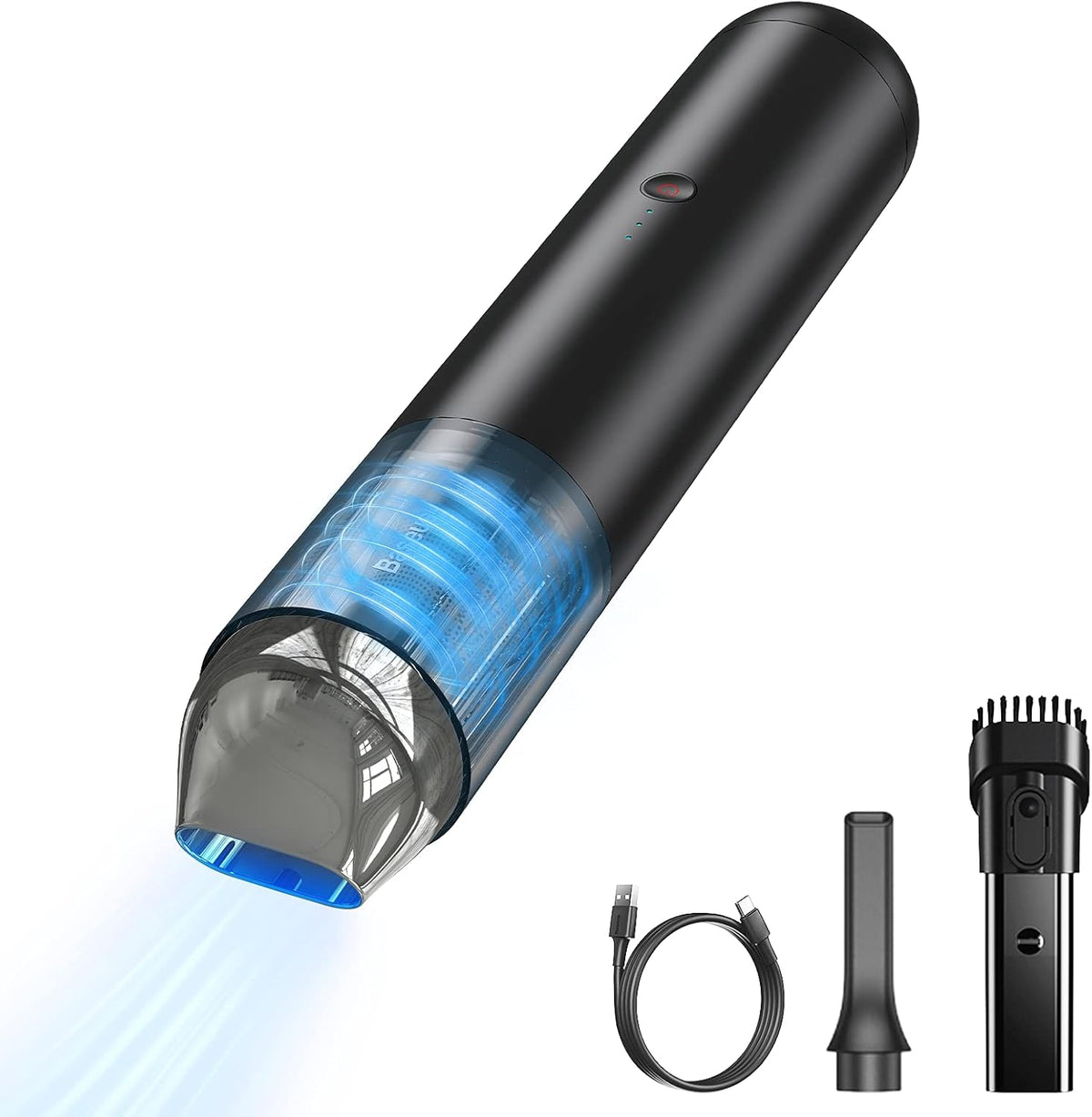 Handheld Cordless Car Vacuum Cleaner with LED Light I82735