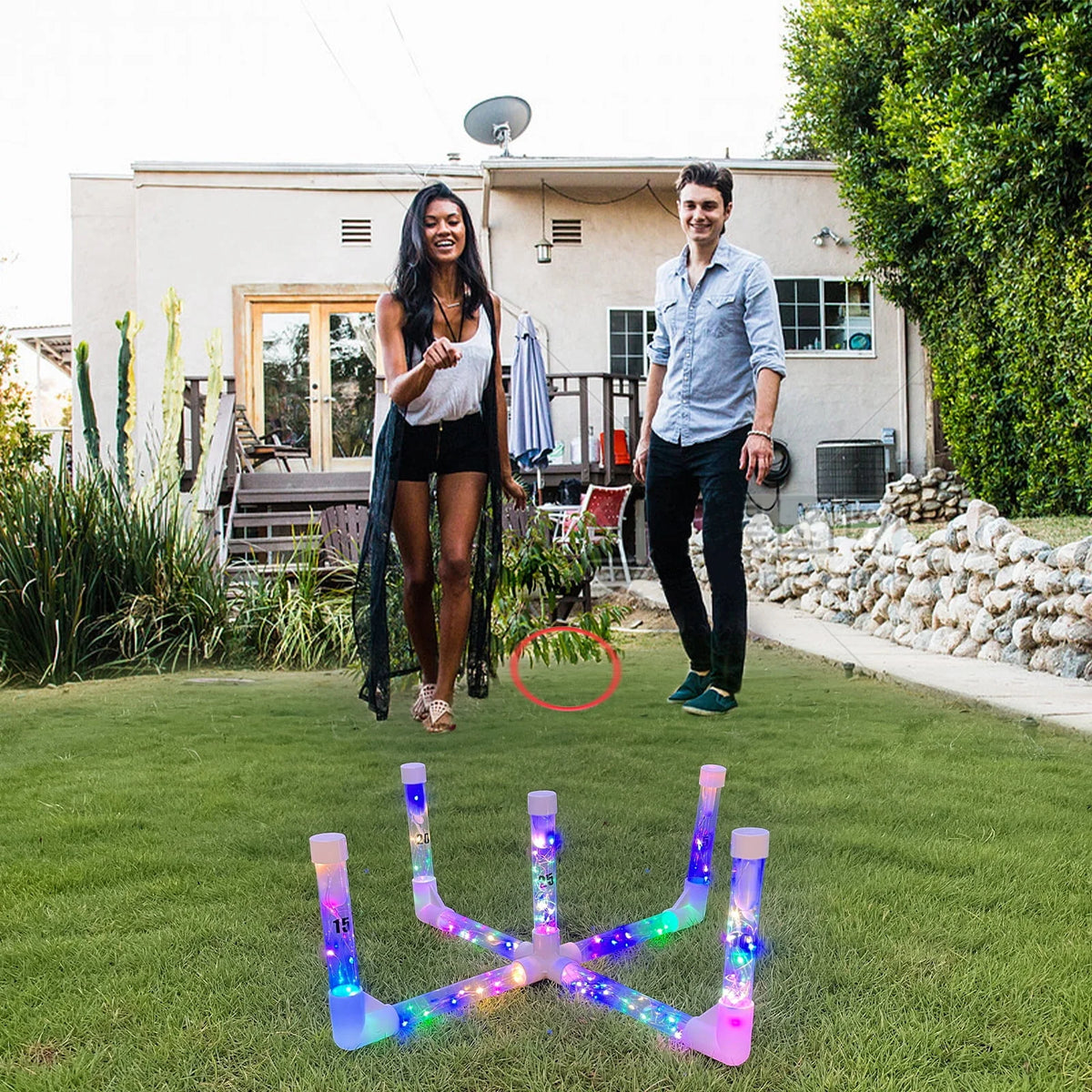 Ring Toss Game with Led Lights I385