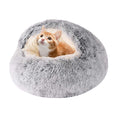 Hooded Round Dog Bed & Cat Cave G423