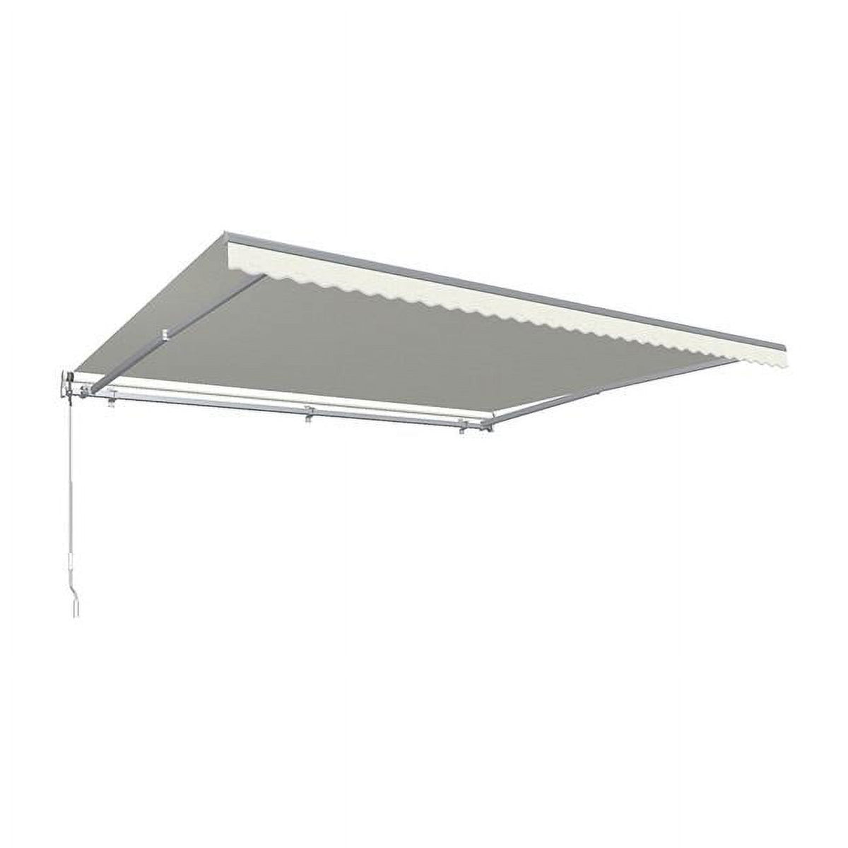 10 ft. Retractable Awning with Remote, Oatmeal - 96 in. S42283