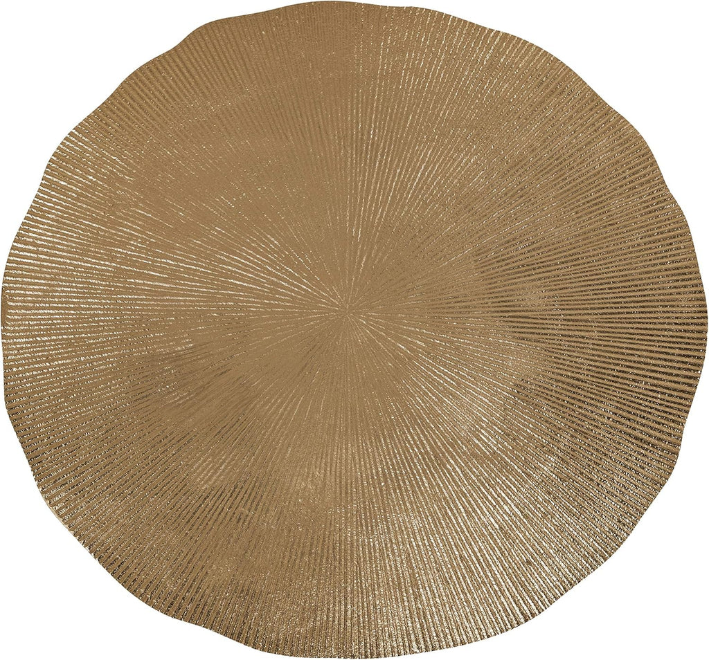 Gold Sand Casted Iron Side Table S11680