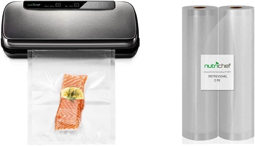 Vacuum Sealer with Starter Kit, Compact Design, Pack of 2 M9192