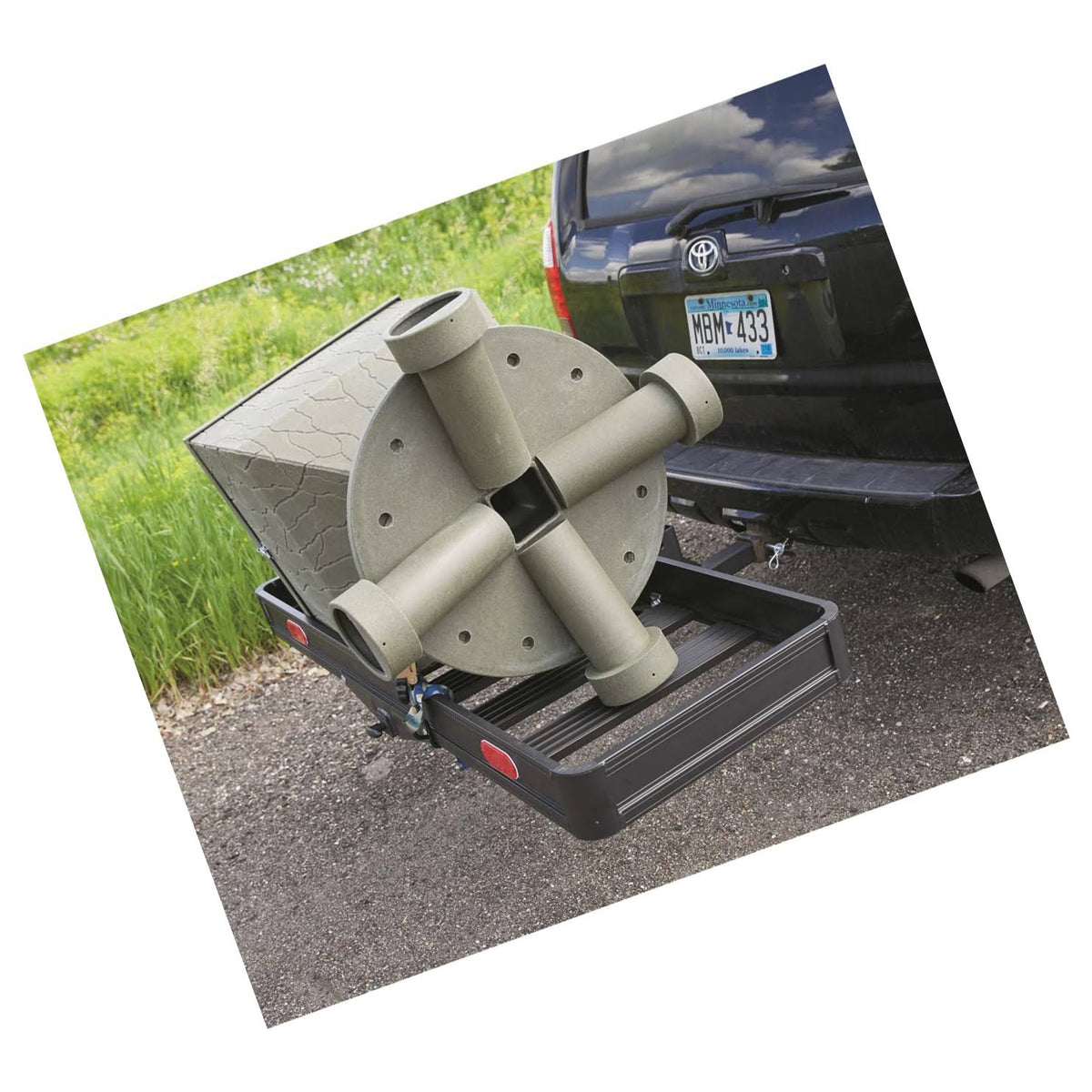 Aluminum Folding Cargo Carrier R9596