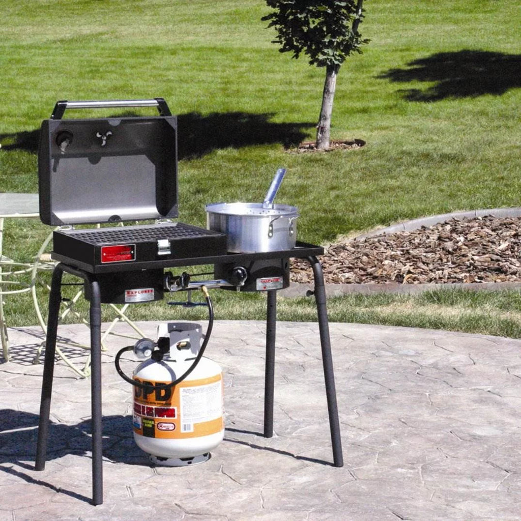 30,000 BTU 2-Burner Propane Stove E111
