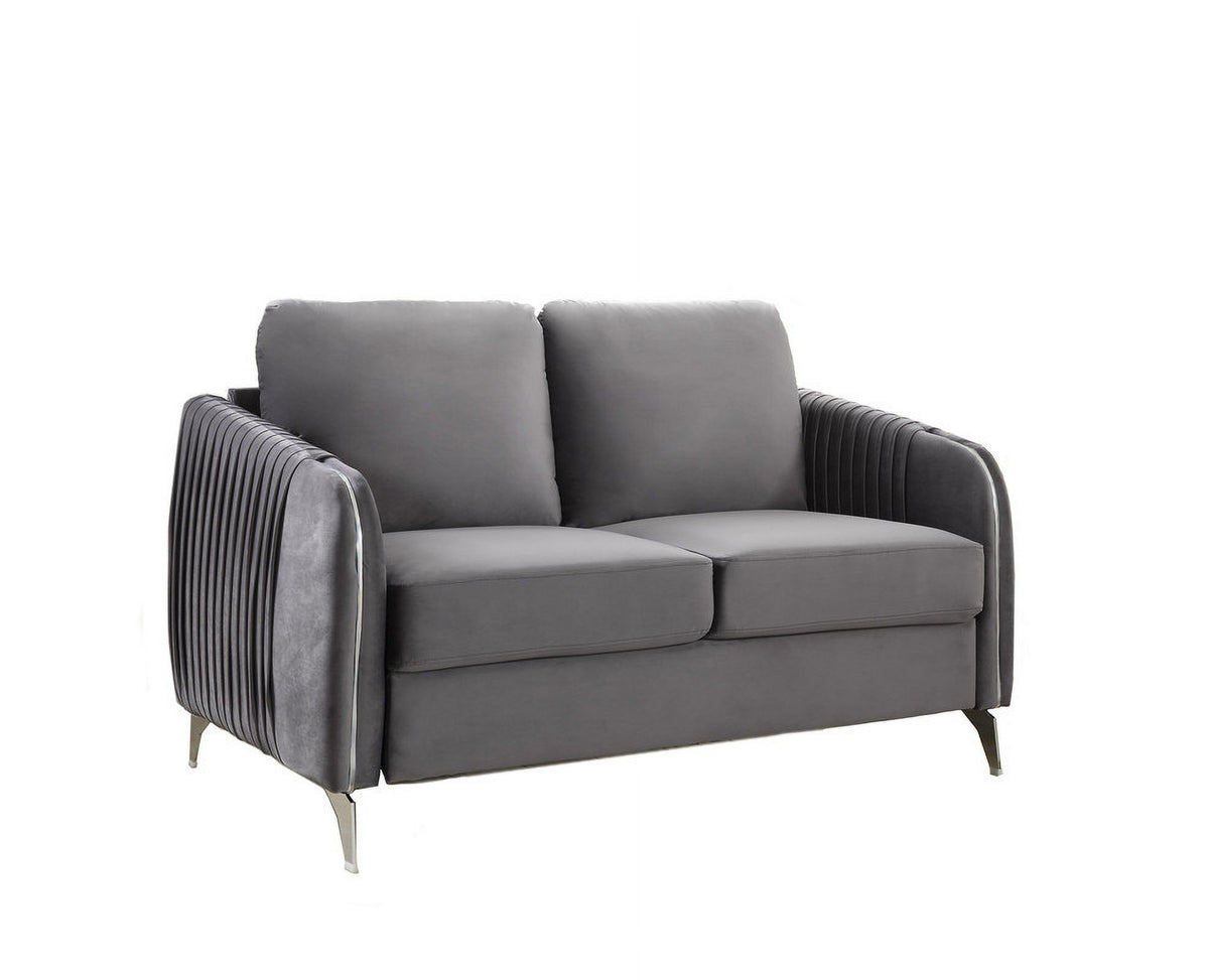 Channel-Quilted Sofa E6364