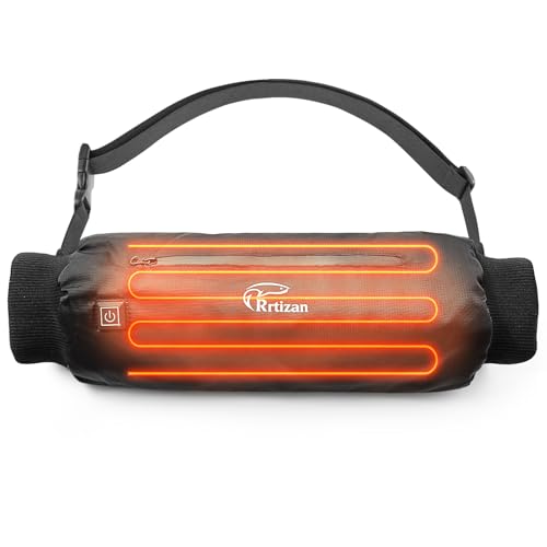 Heated Hand Warmer Pouch with 10000mAh Power Bank, 3 Levels Heating, Waterproof H4157