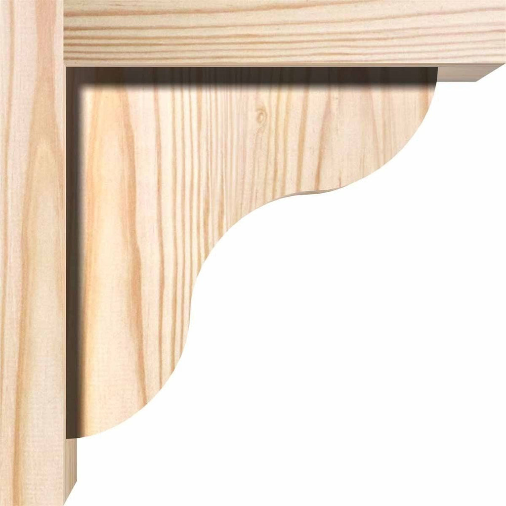Carmel Smooth Corbel with Backplate W924