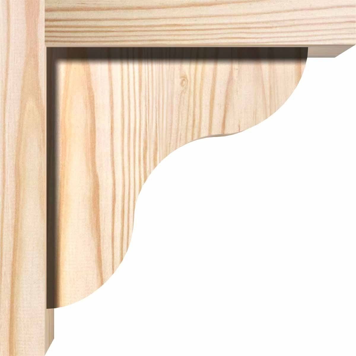 Carmel Smooth Corbel with Backplate W924
