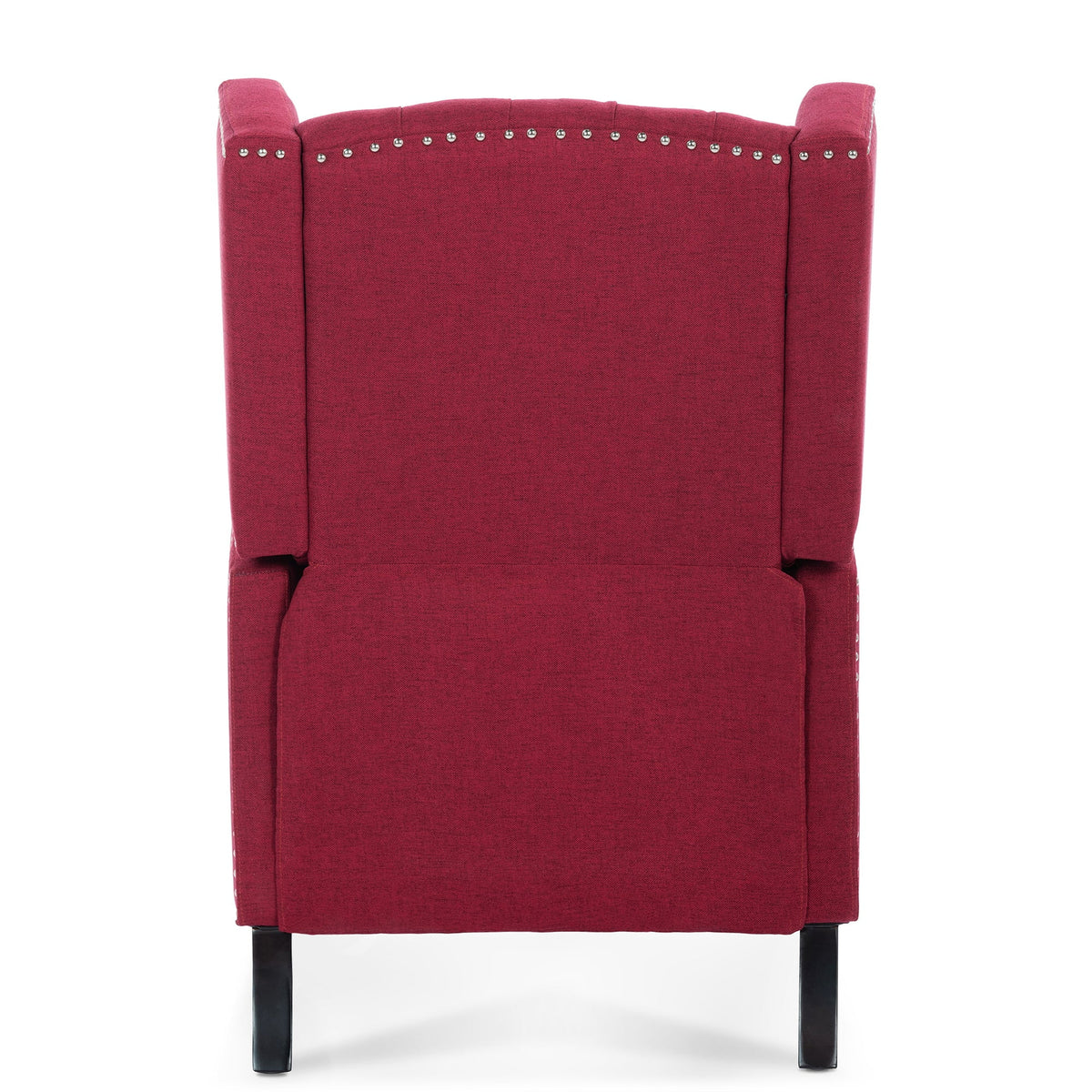 Red Manual Wing Chair Recliner Z294