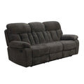 Dark Gray Powered Dual Recliner Sofa S81196