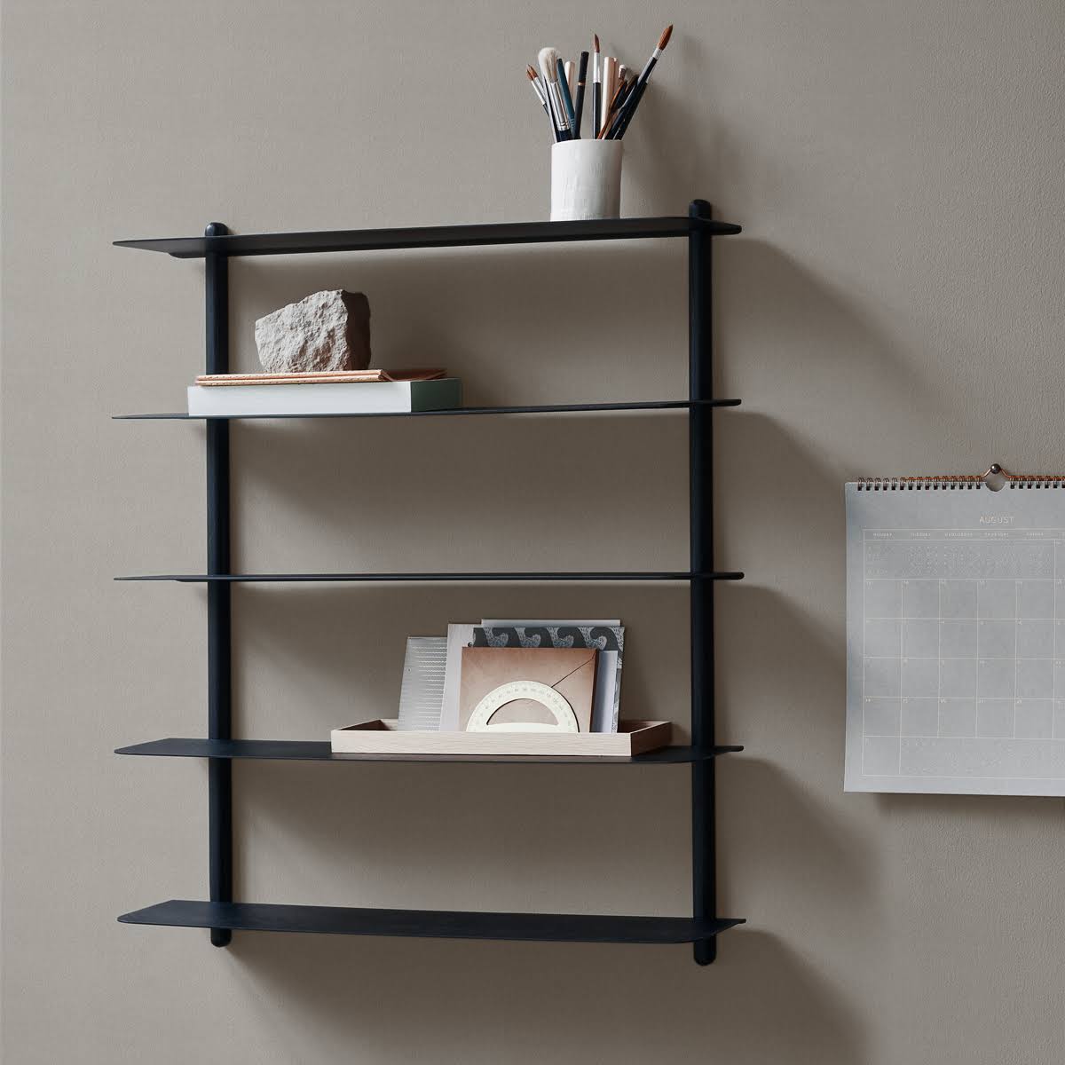 Black Wall Shelf J872