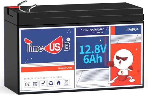 12V 100Ah LiFePO4 Marine Battery with Low-Temp Protection, 100A BMS U397311