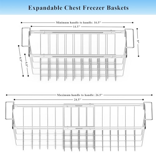 Expandable Wire Freezer Organizer Basket O1348