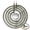 2-Pack 6 inch 4 Turns Surface Burner Element for Range, Stove & Cooktop S855972