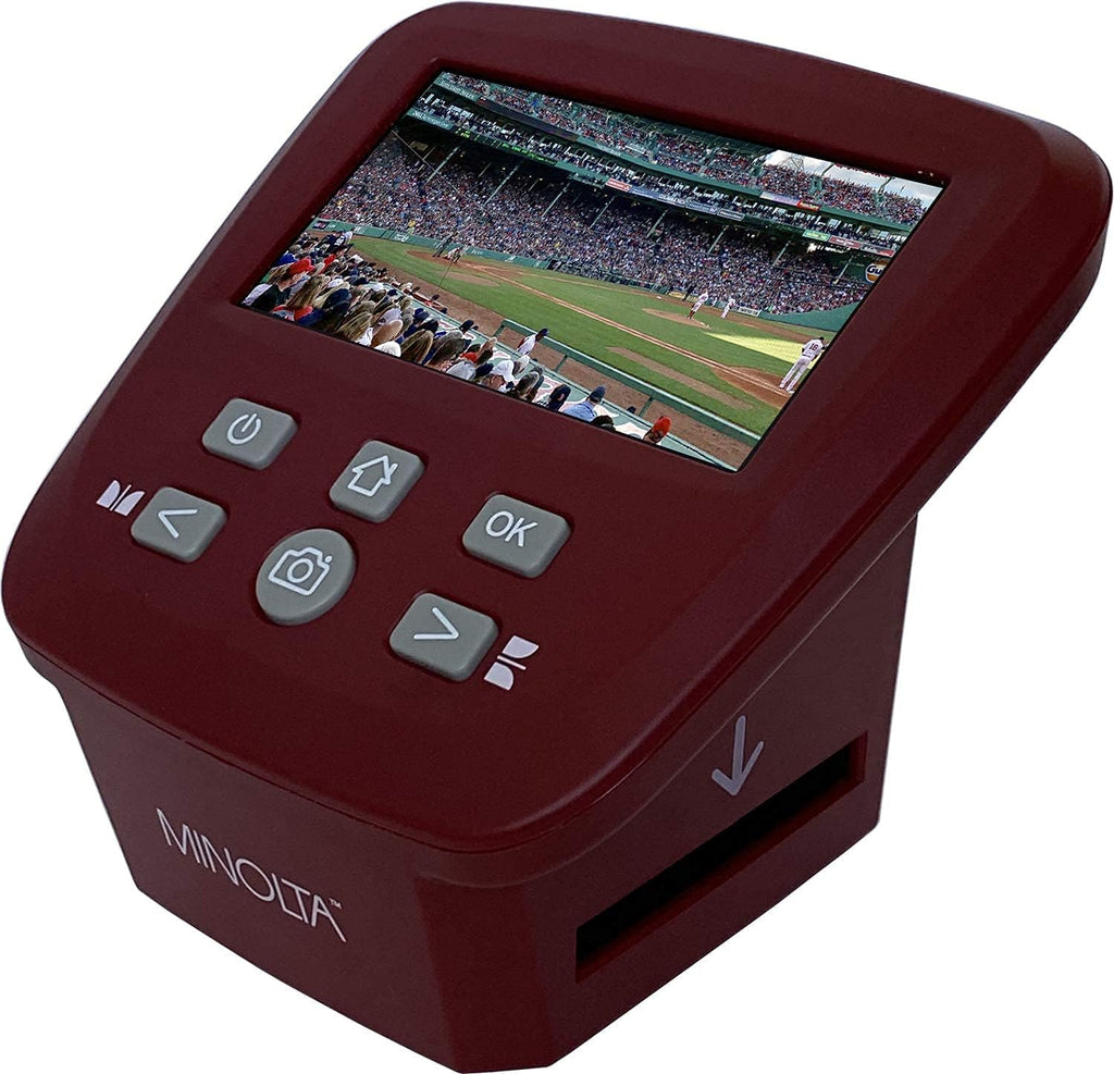 Film & Slide Scanner, 5 Screen, 22MP JPEG, 16GB SD Card M296267