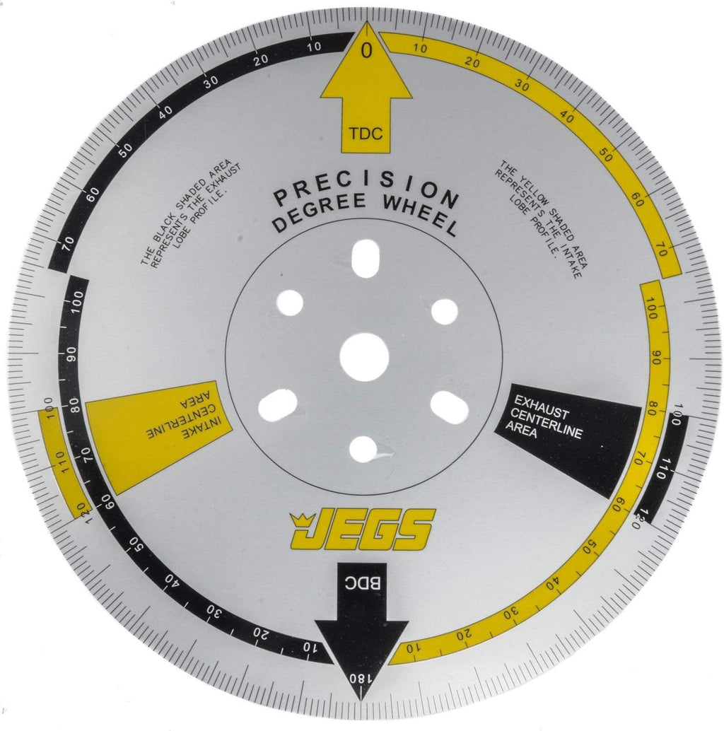 11" Diameter Cam Degree Wheel Kit with Three Bushings and One Steel Washer X233