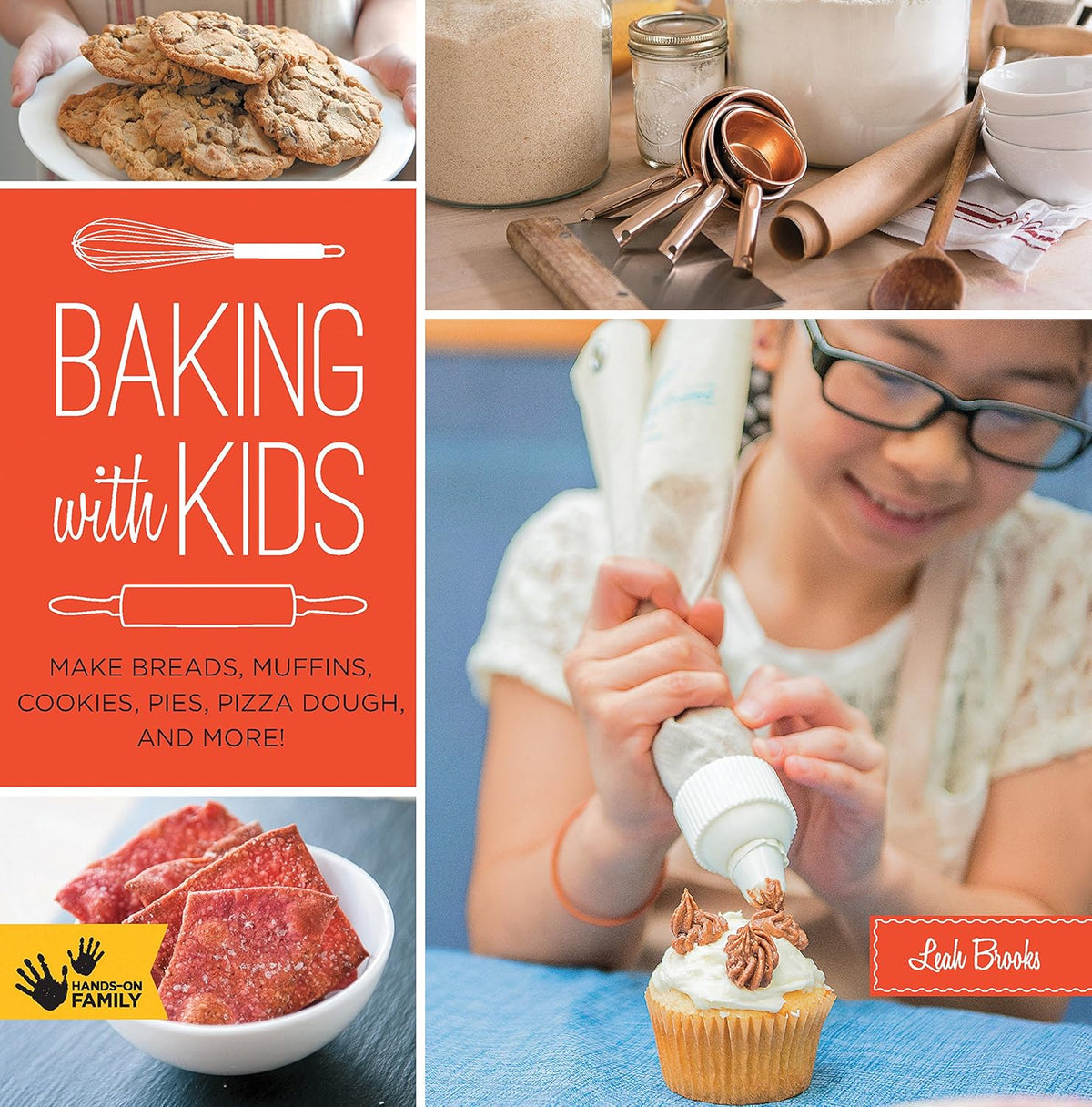Baking with Kids: Make Breads, Muffins, Cookies, Pies, Pizza Dough D90835