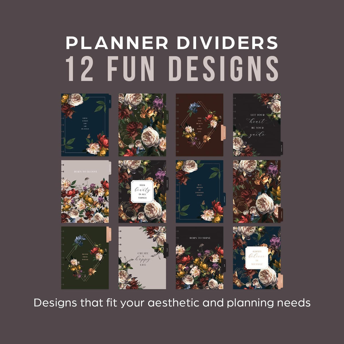 12-Month Academic Planner, Classic Size, Vertical Layout, 7" x 9 1/4" Q166171