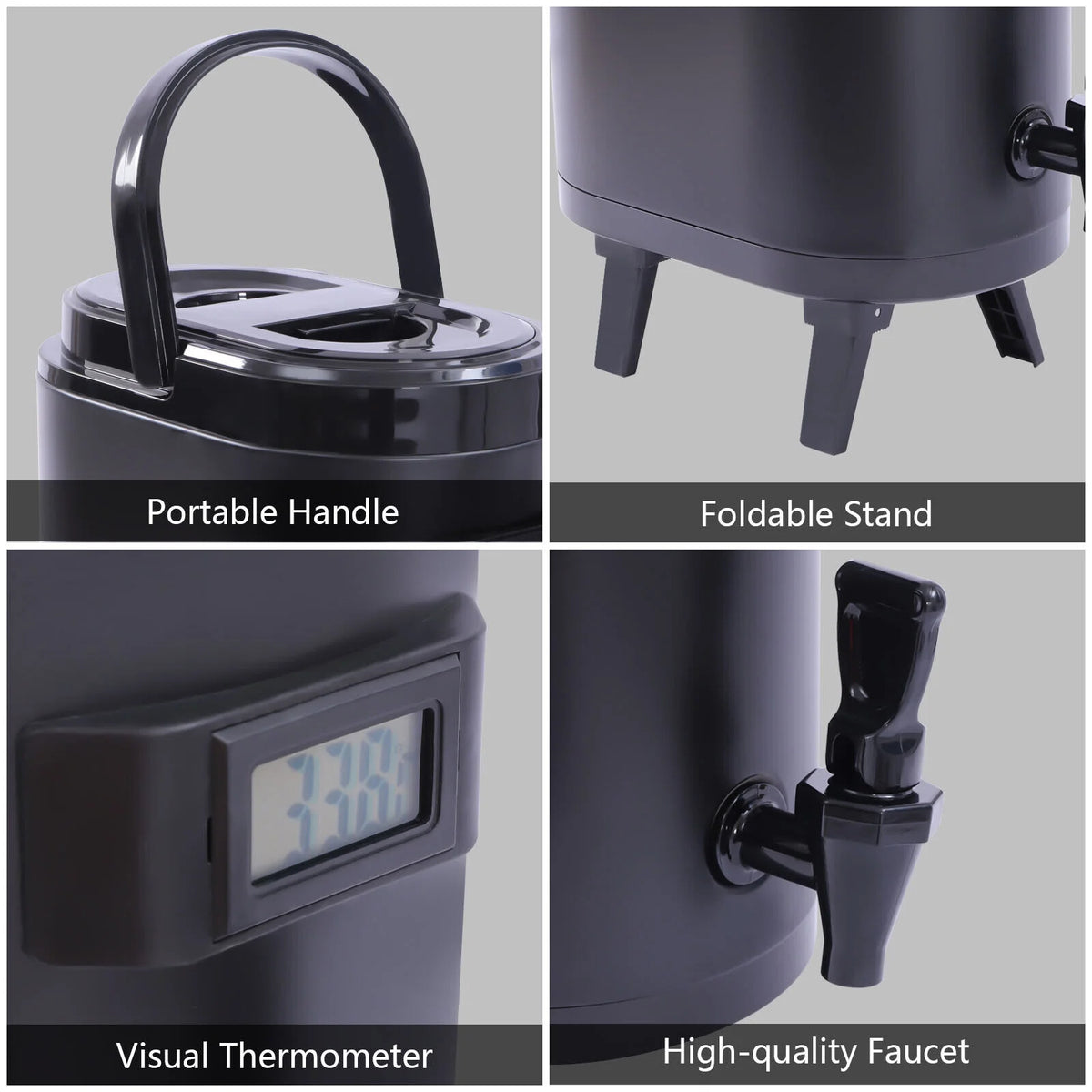 6L Cold Hot Insulated Beverage Dispenser Y10924