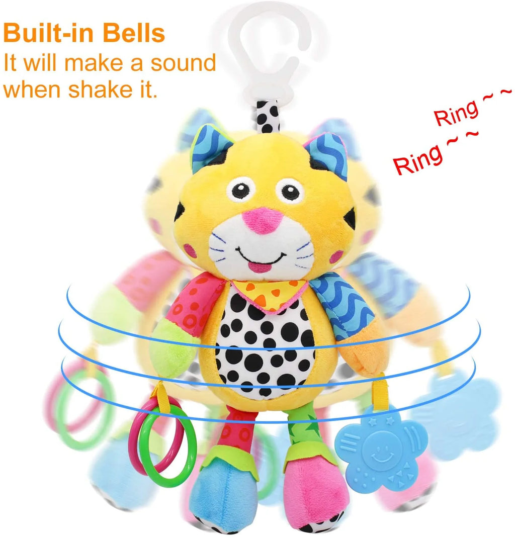 Tiger Baby Car Seat Toys with 24 Music and Teether E206657