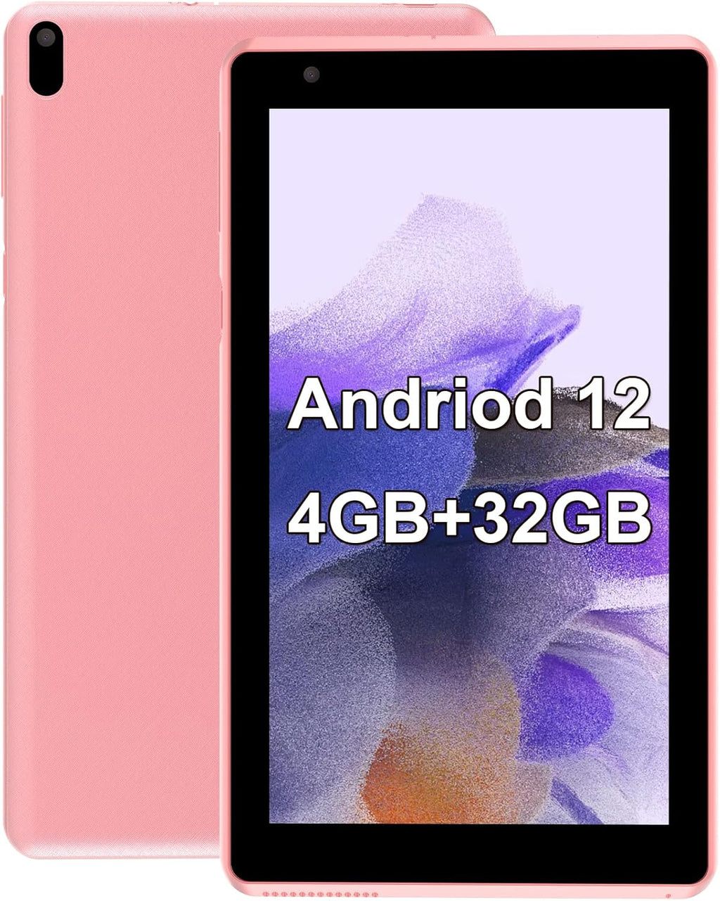 Pink 7 inch Android Tablet, 4GB+32GB G49806