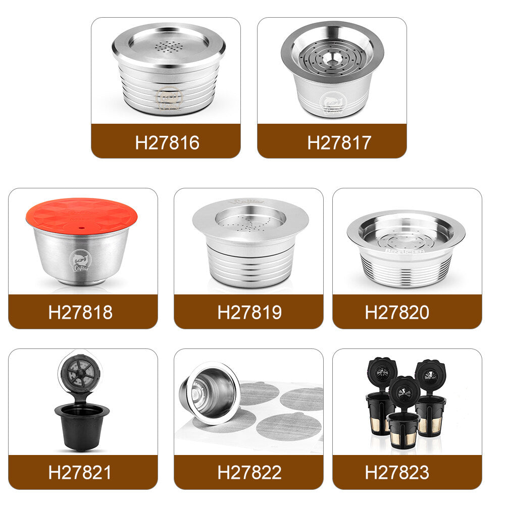Reusable Stainless Steel Milk Capsule Compatible with Dolce Gusto M5111