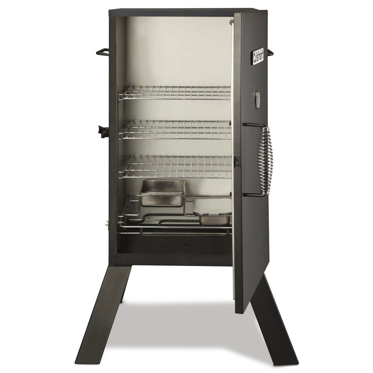 30-inch Vertical Analog Electric Outdoor Smoker, Black E5312