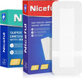 25 Pcs 4"x10" and 10 Pcs 4"x4" Absorbent Wound Dressing I4923