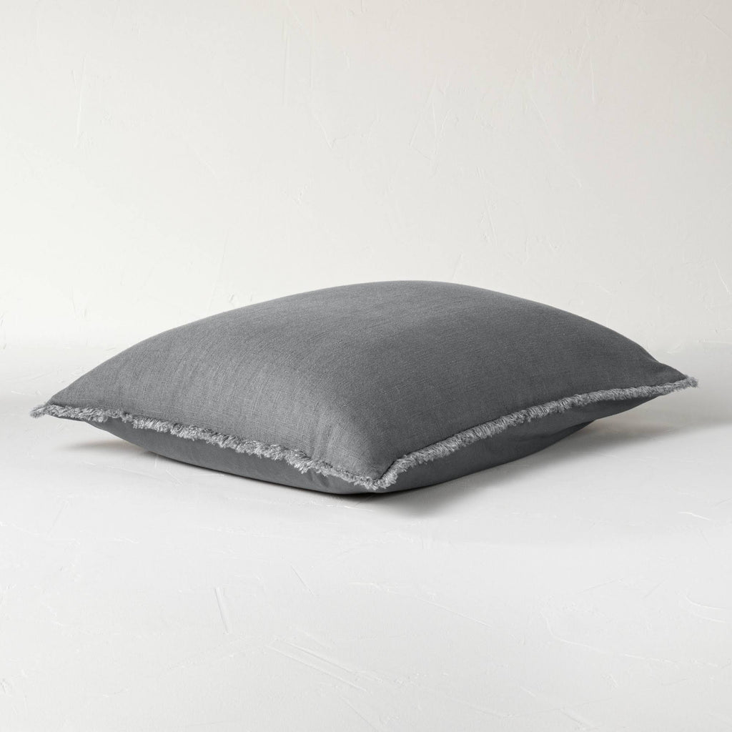 Full/Queen Linen Blend Comforter and Sham Set I76419