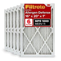 16x20x1 Pleated Electrostatic Air Filter, 6 Pack Q66343