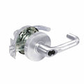 10 Line Cylindrical Locks with J Lever in Bright Chrome K88525