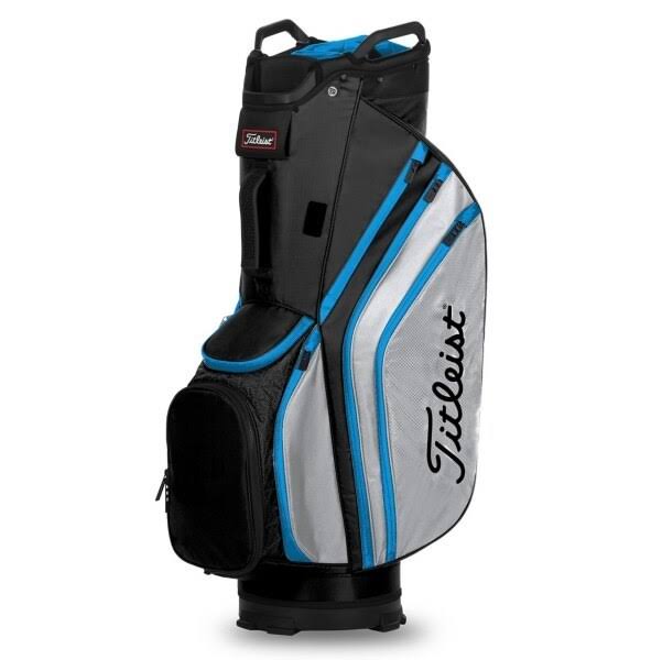 Black/Black/Red Lightweight Golf Bag T321