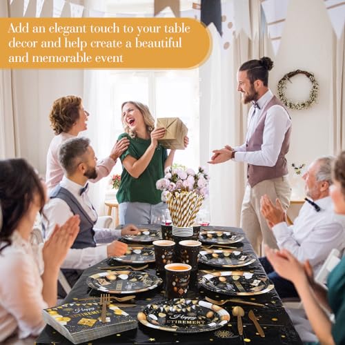 452 Pcs Fall Thanksgiving Tableware Set for 50 Guests V95625