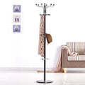 Marble Base Coat Rack with 16 Hooks Y44185
