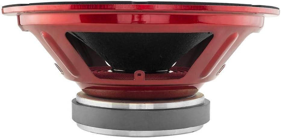 12 Midrange Red Steel Basket 900W Max 300W RMS 8 Ohms Car Speaker Y5404
