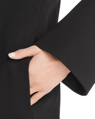Black Xs Single-Breasted Coat U796272