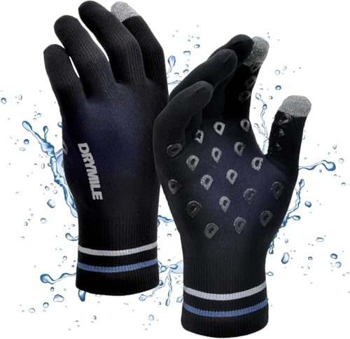 Waterproof Winter Wool Blend Touchscreen Gloves P579626