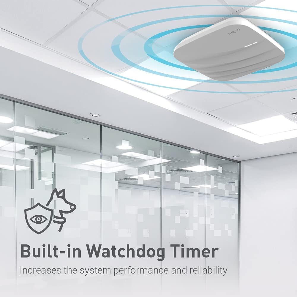 Gigabit Ceiling Wireless Access Point Dual Band AC1300 PoE Powered H880