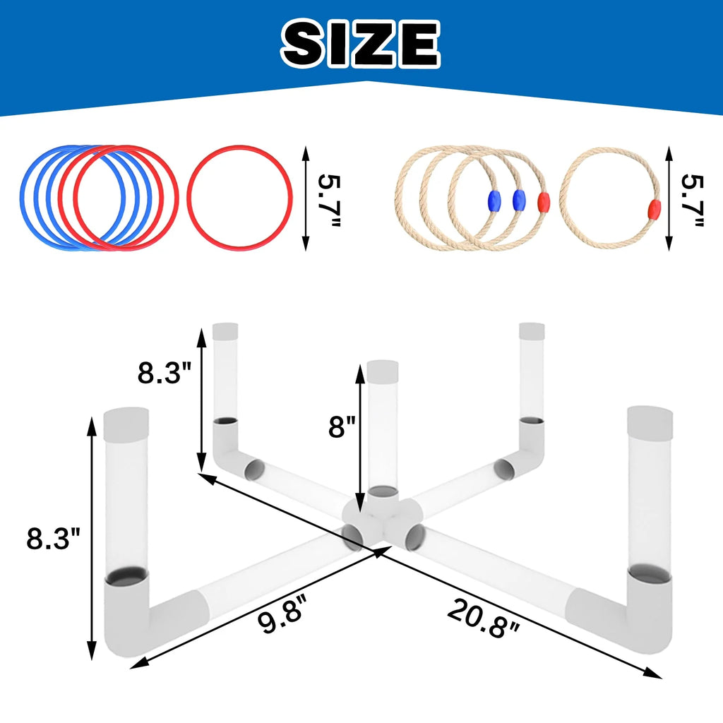 Ring Toss Game with Led Lights I385