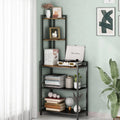 Black 5 Tier Corner Shelf P61947