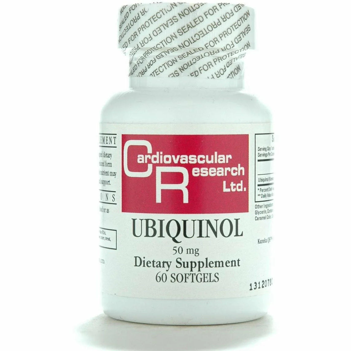 Ubiquinol 50 mg 60 softgels W3007