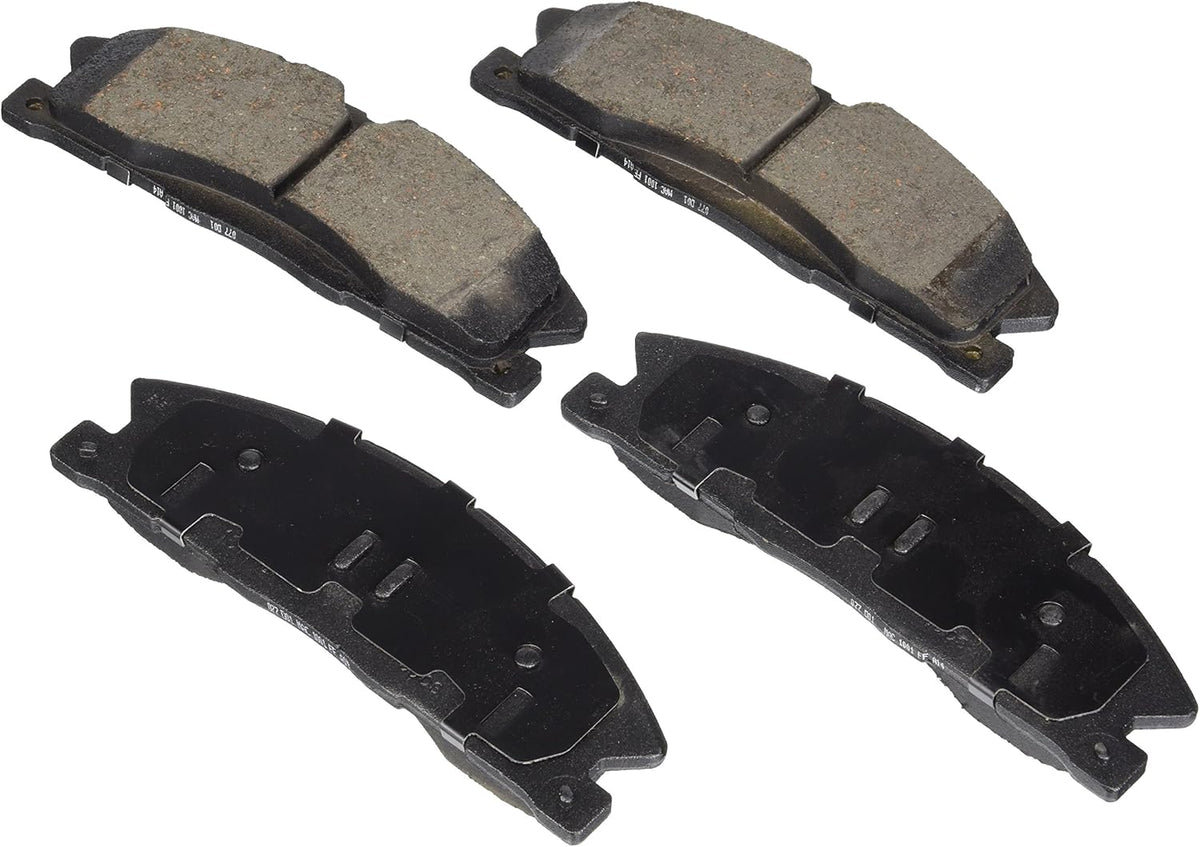 Blue Disc Brake Pad Set with Hardware, FRONT Pack of 2 V848637