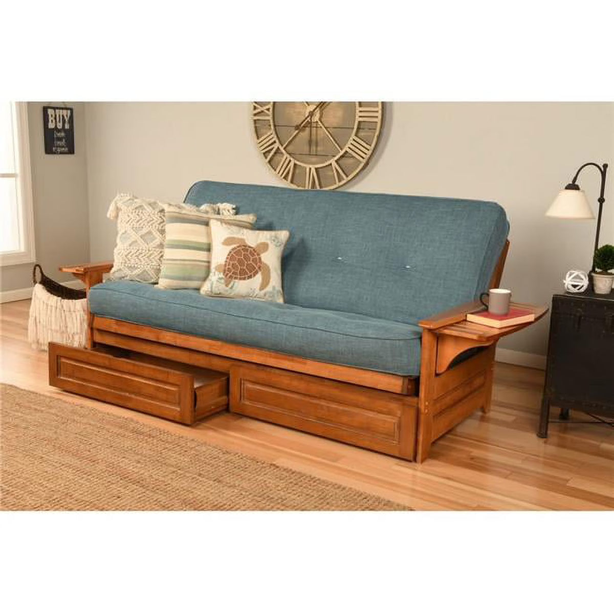 Linen Fabric Mattress Frame U9134