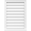 34x22W x 18x22H PVC Gable Vent R501908
