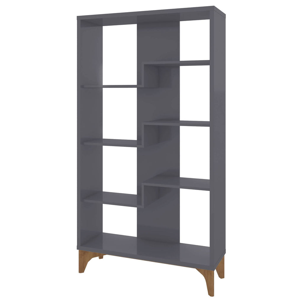 Grey Bookcase W256534