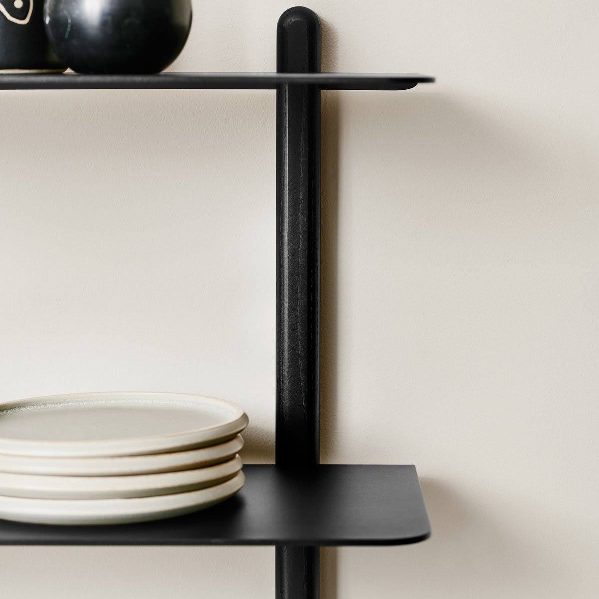 Black Wall Shelf J872