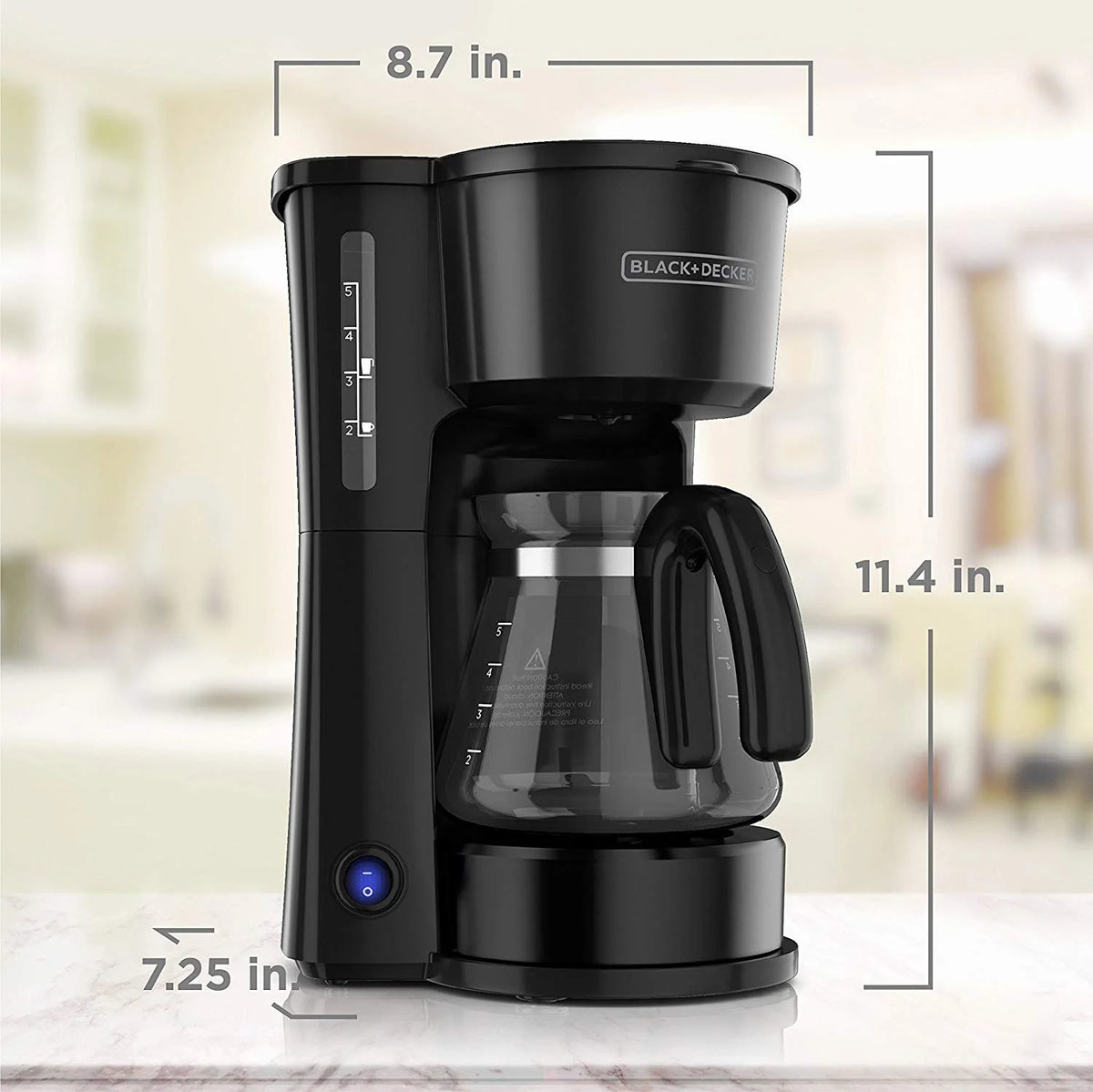 4-in-1 5-Cup Station Coffeemaker Y450