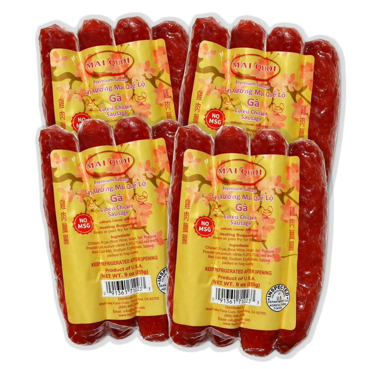 Chicken Cured Sausage 4 Packs I471