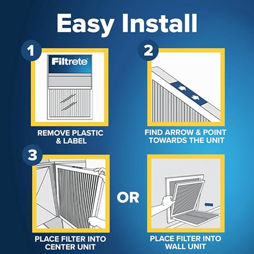 16x20x1 Pleated Electrostatic Air Filter, 6 Pack Q66343