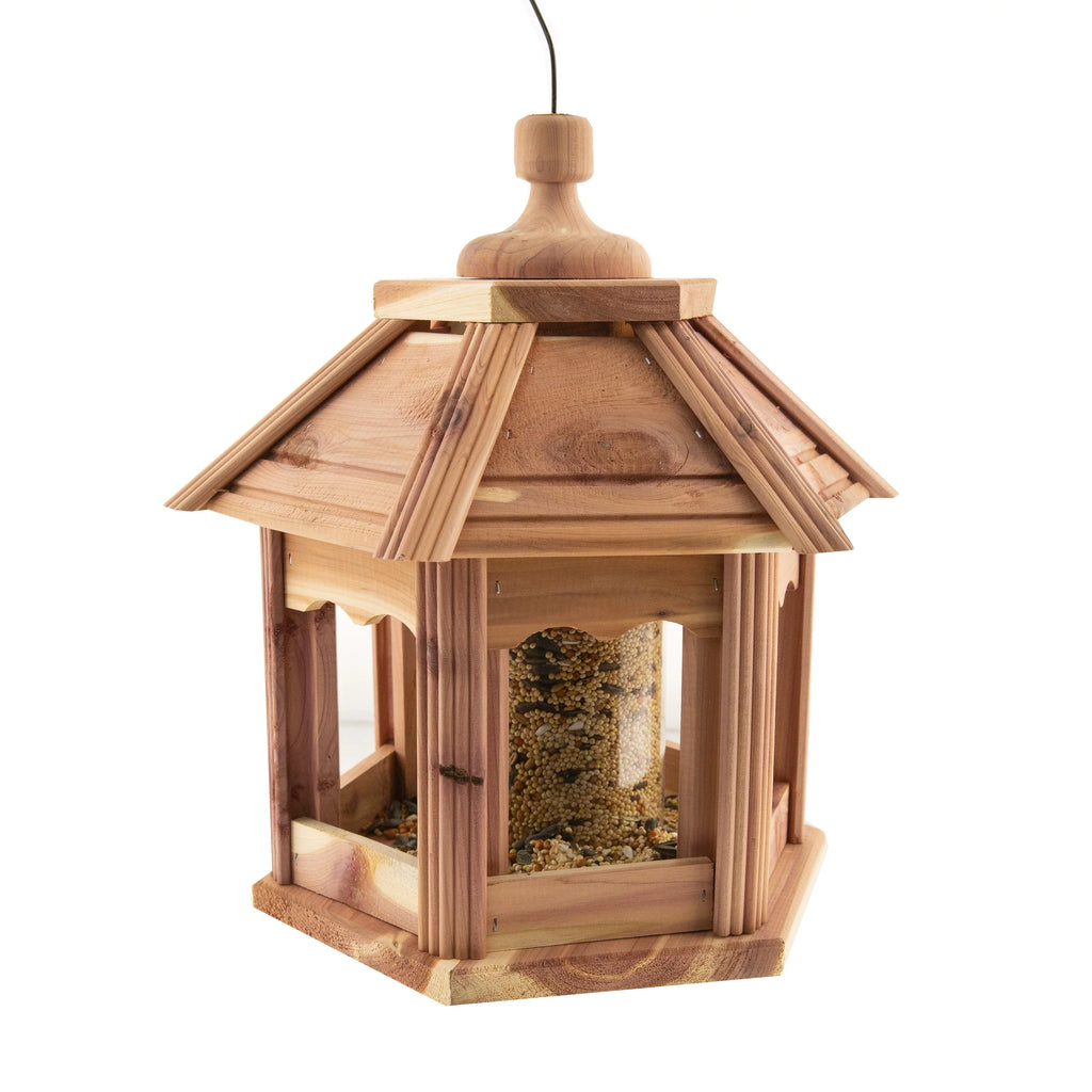 Cedar Gazebo Wild Bird Feeder R9518